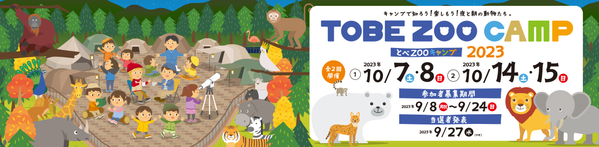 TOBEZOOキャンプ