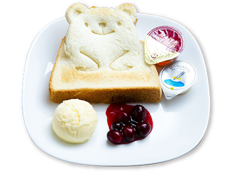 ピーストーストセット（コーヒー付）