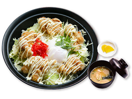 鶏からマヨ丼